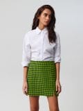 Mini krilo z razporkom - rumeno zelena - SINSAY - small1
