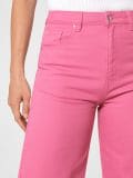 Jeansy wide leg high waist - różowy - SINSAY - small5