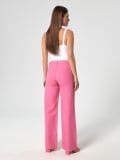 Jeansy wide leg high waist - różowy - SINSAY - small4
