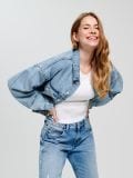Kavbojke straight low waist - modra - SINSAY - small4
