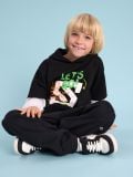 Pulover s kapuco - črna - SINSAY - small5