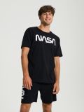 Dvodelna pidžama NASA - crno - SINSAY - small1