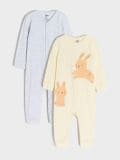 Pajacyki 2 pack - kremowy - SINSAY - small1