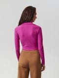 Rebrast crop top - vijolična - SINSAY - small3