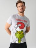 Tricou Grinch - gri deschis - SINSAY - small1