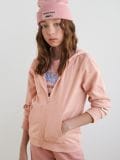 Bluza rozpinana - różowy - SINSAY - small1