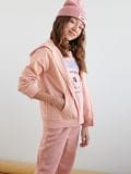 Bluza rozpinana - różowy - SINSAY - small3