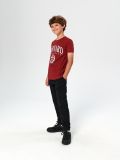 T-Shirt Harvard - Burgunderrot - SINSAY - small3