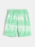 Σορτς tie dye - ανοιχτο πρασινο - SINSAY - small3