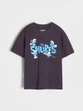Koszulka Smerfy - szary - SINSAY - small3
