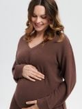 Piżama MAMA - brązowy - SINSAY - small3