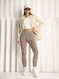 Legginsy w panterkę - wielobarwny - SINSAY - small1
