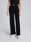 Püksid wide leg - must - SINSAY - small5