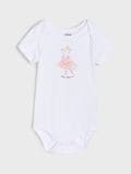 Боді, 5 шт. - білий - SINSAY - small3