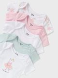 Боді, 5 шт. - білий - SINSAY - small2