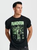 Frankenstein T-shirt - black - SINSAY - small2