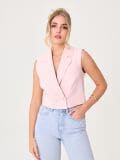 Suit vest - Pastellrosa - SINSAY - small4