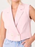 Suit vest - Pastellrosa - SINSAY - small1
