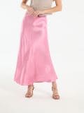 Midi krilo iz satena - roza - SINSAY - small5