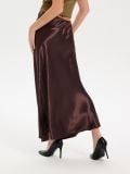 Satenska midi suknja - kafa - SINSAY - small3