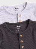 Bodi, 2 tk - kahvatusinine - SINSAY - small4