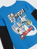 Majica dugih rukava Sonic the Hedgehog - plava - SINSAY - small2