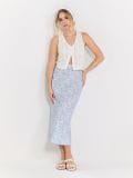 Fustă maxi cu flori - multicolor - SINSAY - small3