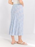 Fustă maxi cu flori - multicolor - SINSAY - small2