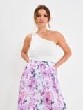 Plisirano midi krilo - večbarvna - SINSAY - small5