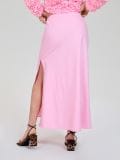 Midi suknja na vezanje - roze - SINSAY - small2