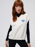 Vestă din jerseu - gri deschis - SINSAY - small1