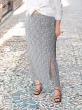 Midi krilo z pikami PLUS SIZE - večbarvna - SINSAY - small5