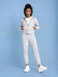 Jopa s kapuco - svetlo siva - SINSAY - small4