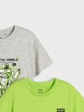 Футболка 2 pack 2 pack - світло-зелений - SINSAY - small8