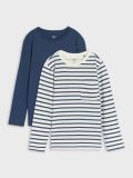 Majica dugih rukava - steel blue - SINSAY - small1
