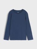 Majica dugih rukava - steel blue - SINSAY - small5