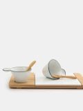 Set za serviranje - bela - SINSAY - small3