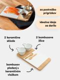 Set za serviranje - bela - SINSAY - small4