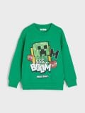 Bluza Minecraft - zielony - SINSAY - small1