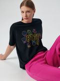 BT21 cotton T-shirt - black - SINSAY - small2