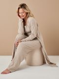 Wide leg trousers - nude - SINSAY - small2