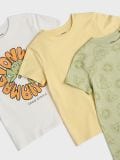 Majica - 3 komada - zelena - SINSAY - small2