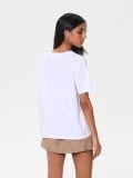 Majica s tiskom - bela - SINSAY - small2