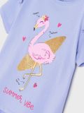 Koszulka z flamingiem - niebieski - SINSAY - small3