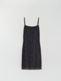 Peente õlapaeltega minikleit - must - SINSAY - small5