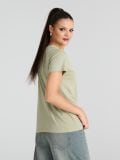 Majica Basic - kaki - SINSAY - small2