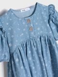 Babydoll haljina - plava - SINSAY - small3