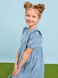 Babydoll haljina - plava - SINSAY - small5