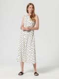 Sukienka midi w grochy - wielobarwny - SINSAY - small1