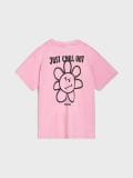 Široka majica SmileyWorld® - roze - SINSAY - small7
